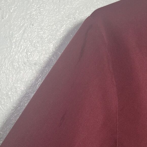 Zac & Rachel Women's Size Small Burgundy Shirt - Picture 6 of 6